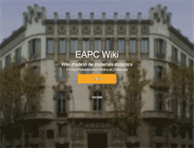 Tablet Screenshot of eapc.continguts.cat